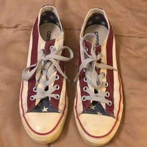 American flag converse
